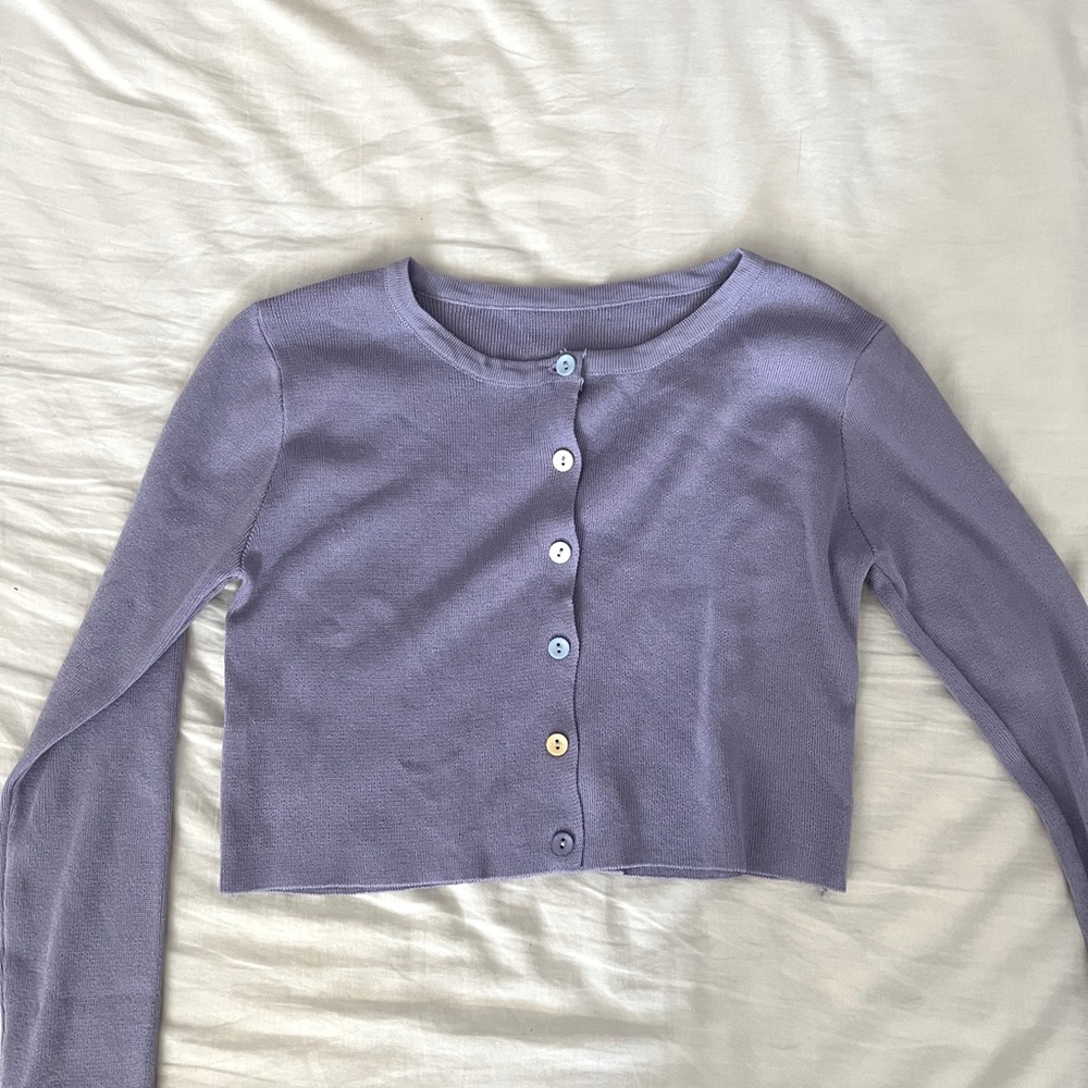 Cropped sweater